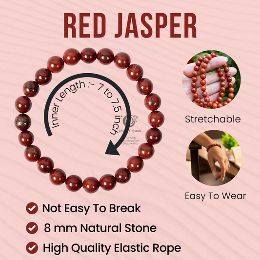 Red Jasper Bracelet