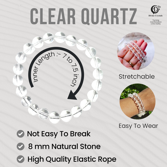 Clear quartz Bracelet
