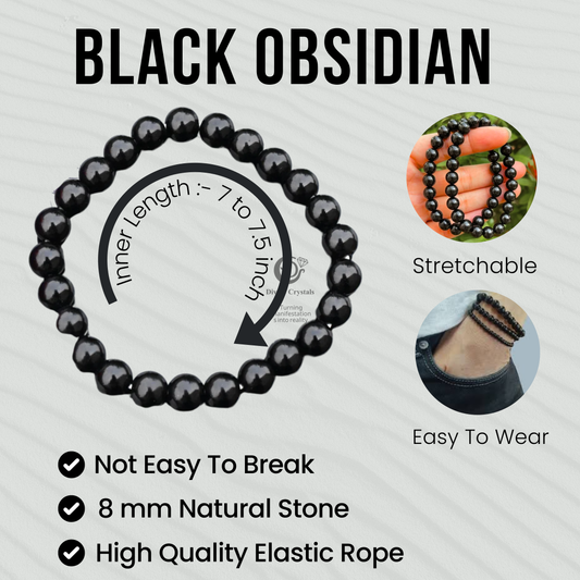 Black Obsidian Bracelets