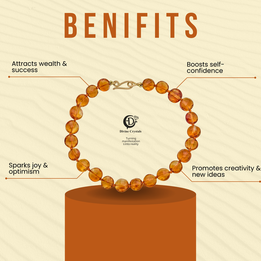 Citrine Faceted Bracelets