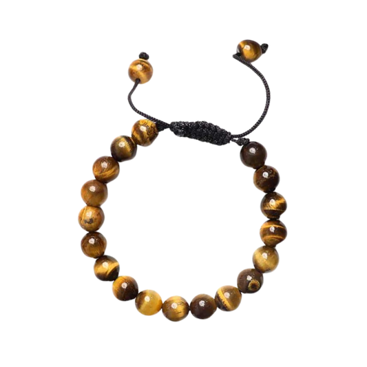 Tiger Eye Macrame Bracelets